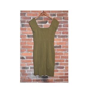 DVF DIANE VON FURSTENBERG Green DRESS Size 8